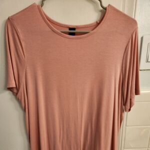 Old Navy Soft Pink Short Sleeve Tee